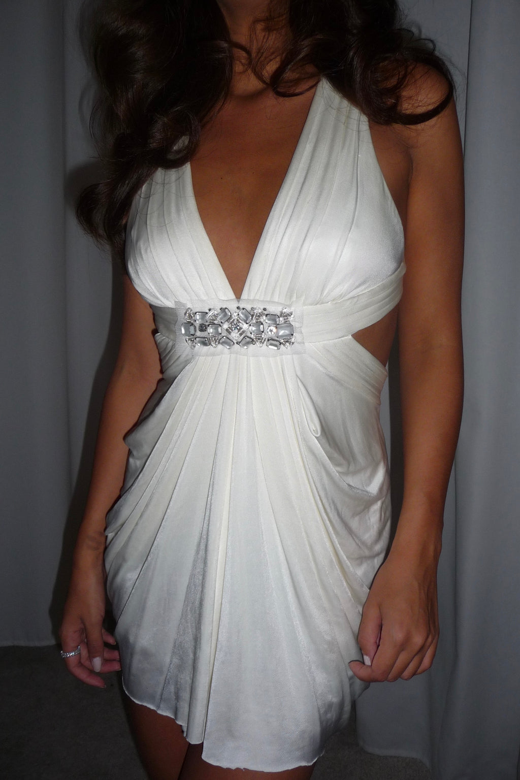 Gloria Kleid – Rückenansicht offen