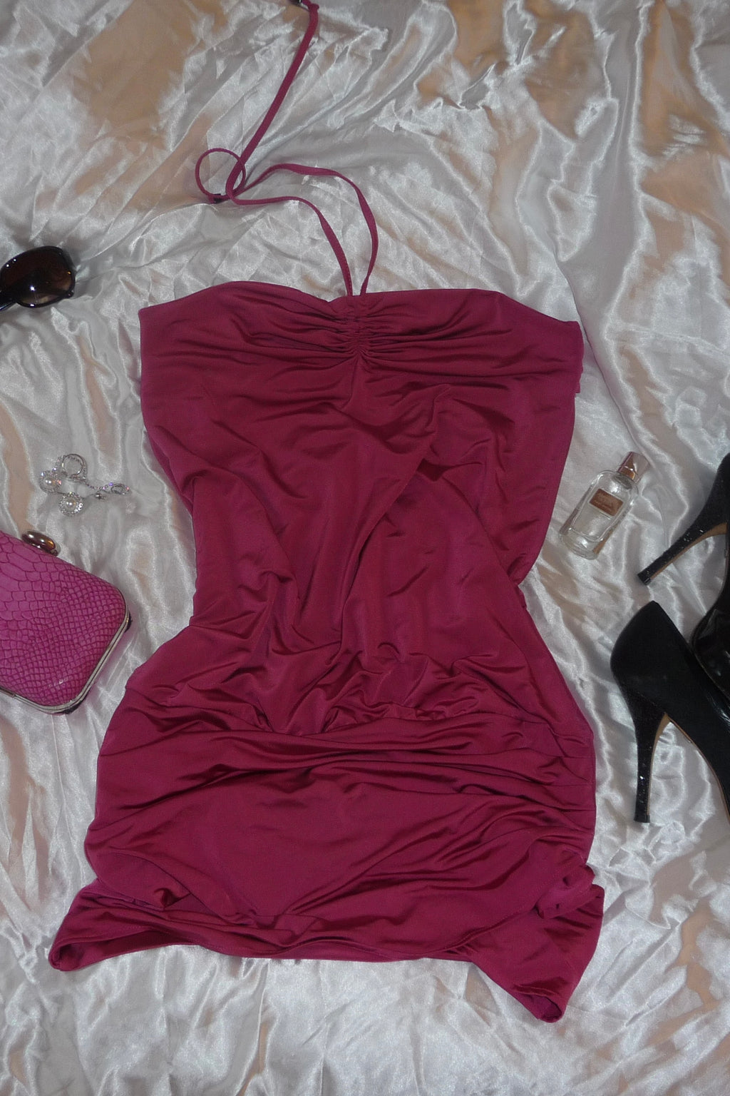Magenta Muse Dress