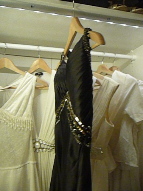 long black maxi dress