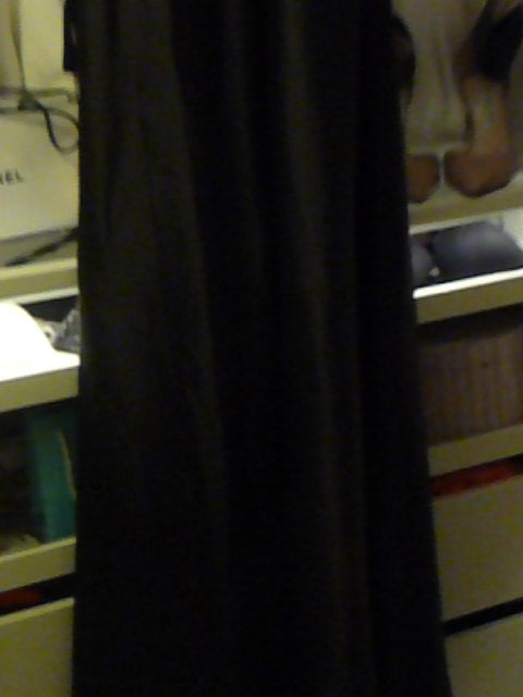 long black maxi dress